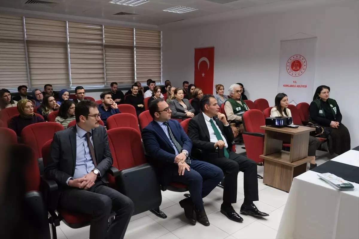 Kırklareli'nde adliye personeline sanal kumar bağımlılığıyla mücadele eğitimi verildi