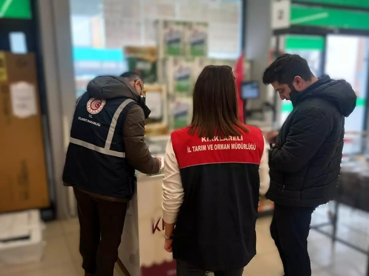 Kırklareli'nde gıda işletmelerine yönelik ramazan denetimi yapıldı