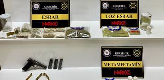 Kırşehir'de uyuşturucu operasyonunda yakalanan şüpheli tutuklandı