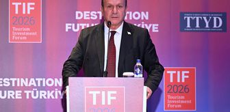 KKTC Başbakan Yardımcısı Fikri Ataoğlu, Turizm Yatırım Forumu'na katıldı