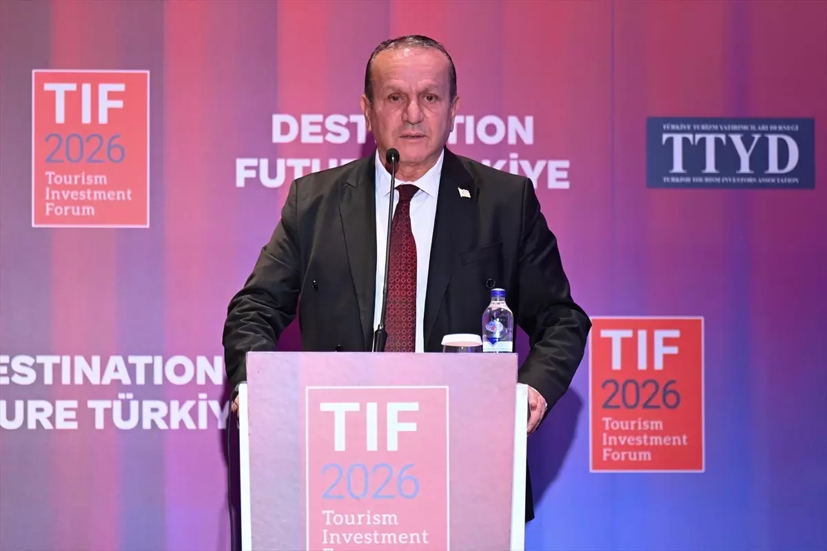 KKTC Başbakan Yardımcısı Fikri Ataoğlu, Turizm Yatırım Forumu'na katıldı