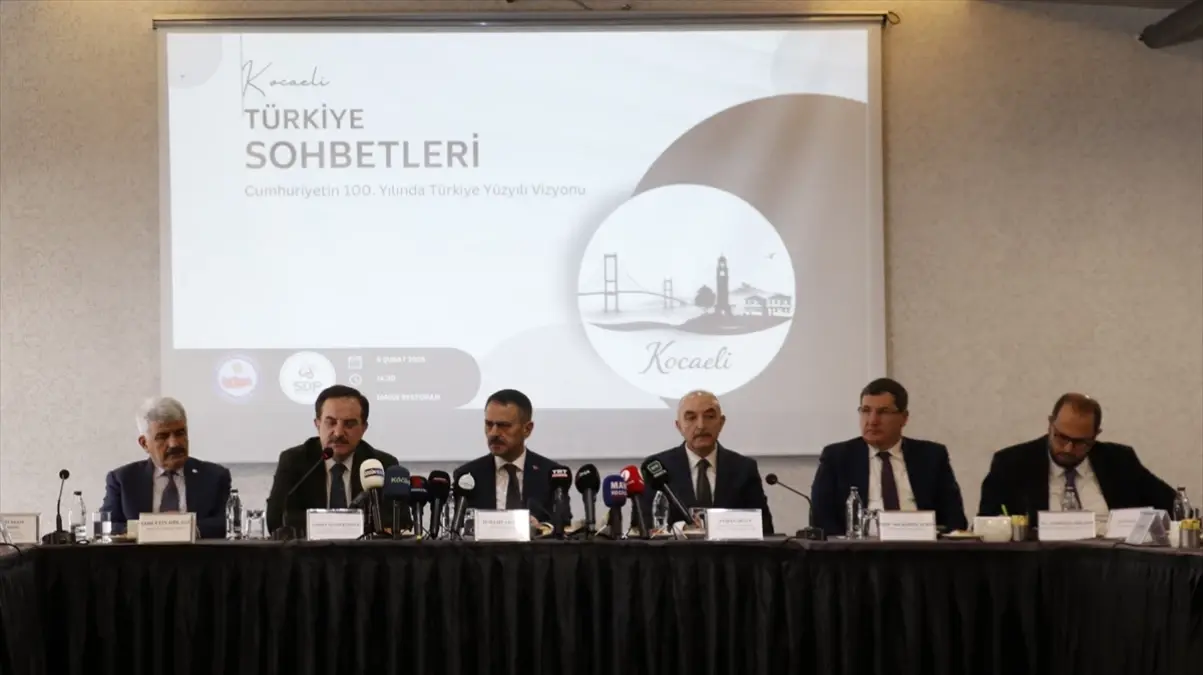 Kocaeli'de 'Türkiye Sohbetleri' toplantısı düzenlendi