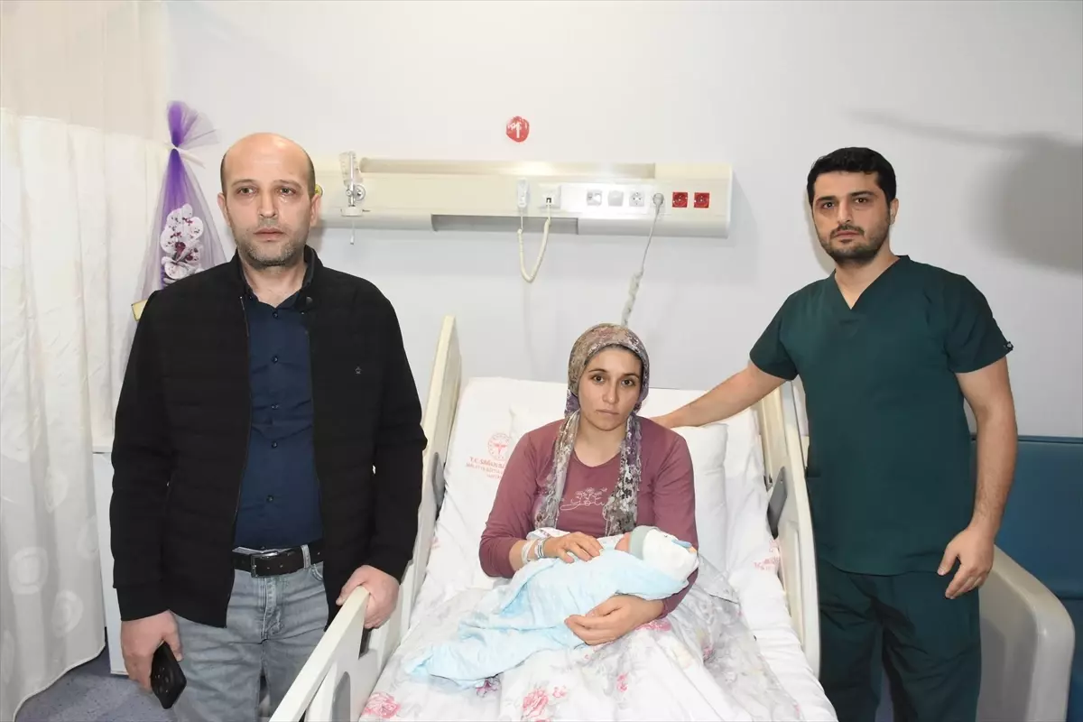Malatya'da 6 Şubat depremde kızını kaybeden anne aynı tarihte doğum yaptı