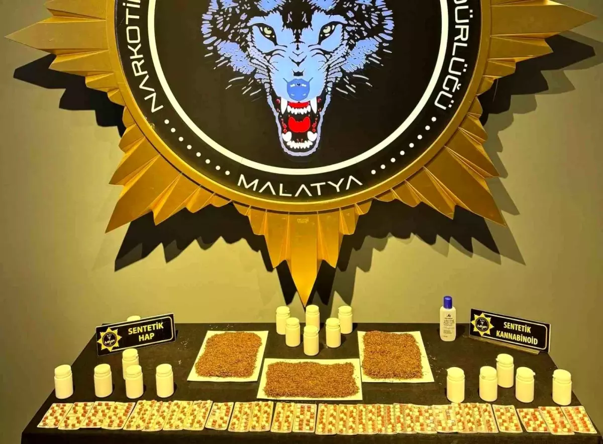 Malatya'da torbacı operasyonu: 9 gözaltı