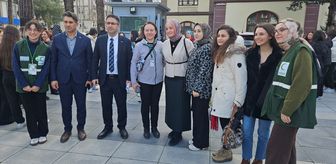 Manisa'da Yeşilay'dan sigarayla mücadele için farkındalık yürüyüşü