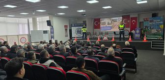 Mardin'de okul servis sürücülerine eğitim verildi