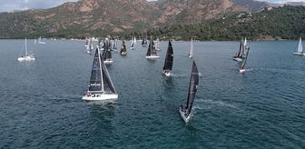 Marmaris MIYC Kış Trofesi Yat Yarışları'nın 2. ayağı başladı