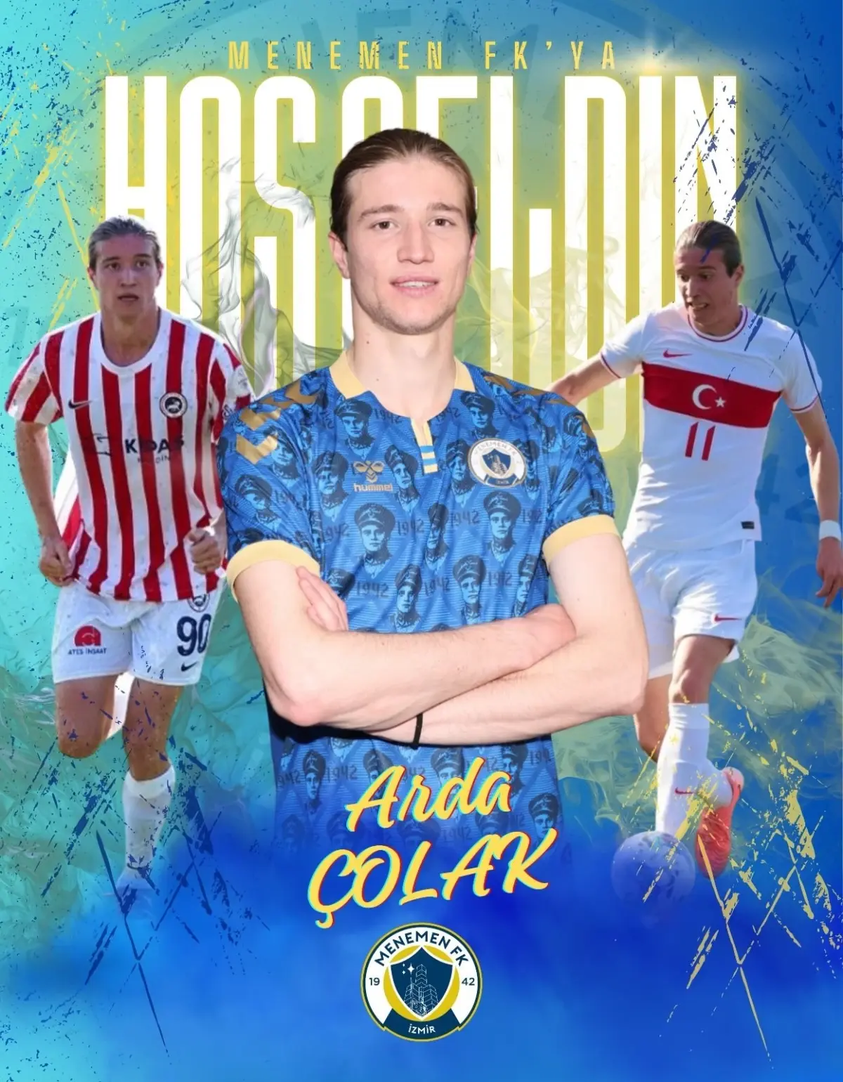 Menemen FK Arda Çolak'ı kiraladı