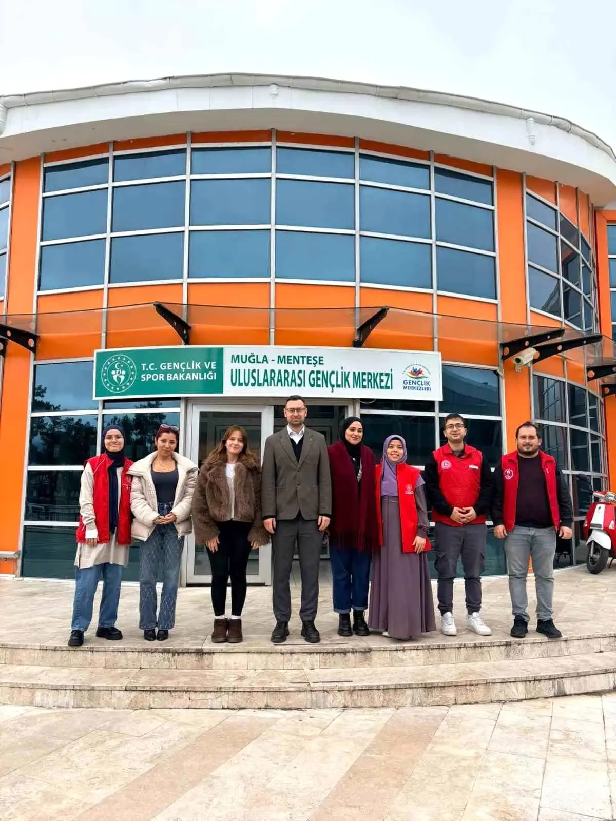 Menteşeli gençler Avrupa yolunda