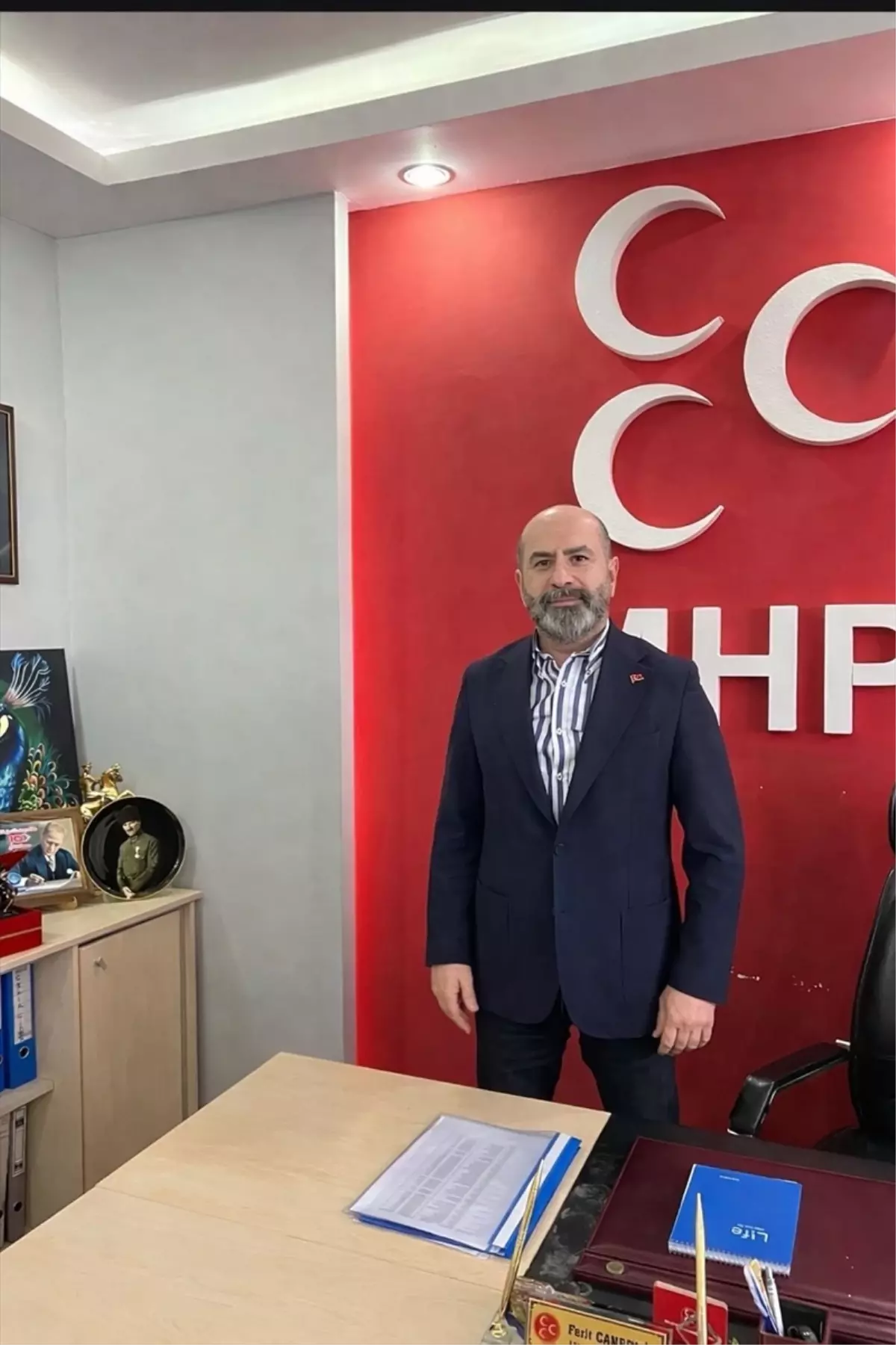 MHP Kavak İlçe Başkanı Candemir'den 57. yıl mesajı