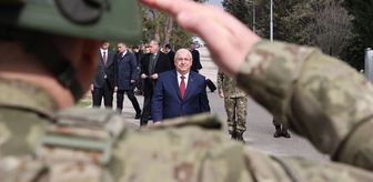 Milli Savunma Bakanı Güler, 11'inci Hudut Tugay Komutanlığı'nda denetlemelerde bulundu