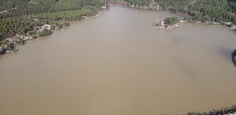 Muğla'daki Ula Göleti'nin su seviyesi son yağışlarla eski günlerine döndü