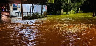 Muğla'nın Bodrum ve Marmaris ilçelerinde sağanak etkili oldu