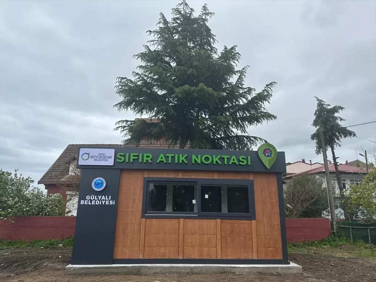 Ordu'da sıfır atık noktaları kuruldu