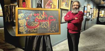 Ressam imam Adnan Yıldırım, 13. resim sergisinde İstanbul'u konu edindi