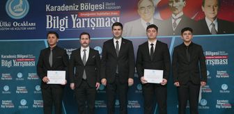 Rize'de Ülkü Ocakları Eğitim ve Kültür Vakfınca bilgi yarışması düzenlendi