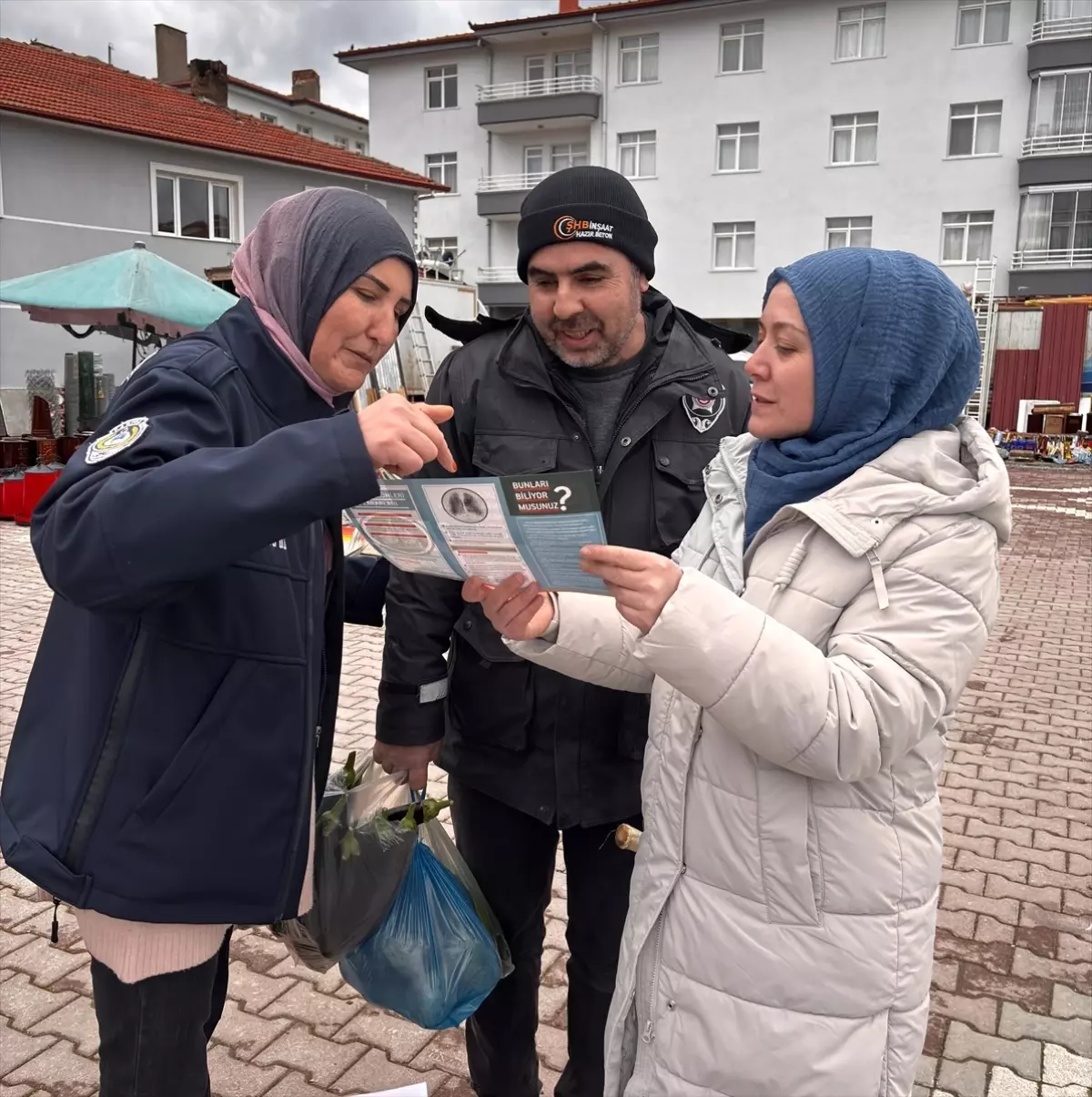 Şabanözü'nde vatandaşlara tütünsüz yaşam çağrısı yapıldı