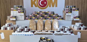 Samsun'da 180 bin kaçak makaron ele geçirildi