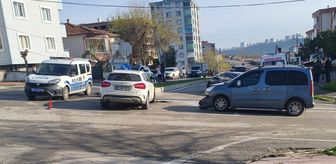 Samsun'da hafif ticari araç ile otomobilin çarpıştığı kazada 3 kişi yaralandı
