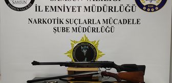 Samsun'da kaçak silah ticareti operasyonunda 1 zanlı yakalandı