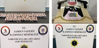 Samsun'da uyuşturucu operasyonunda 5 zanlı yakalandı