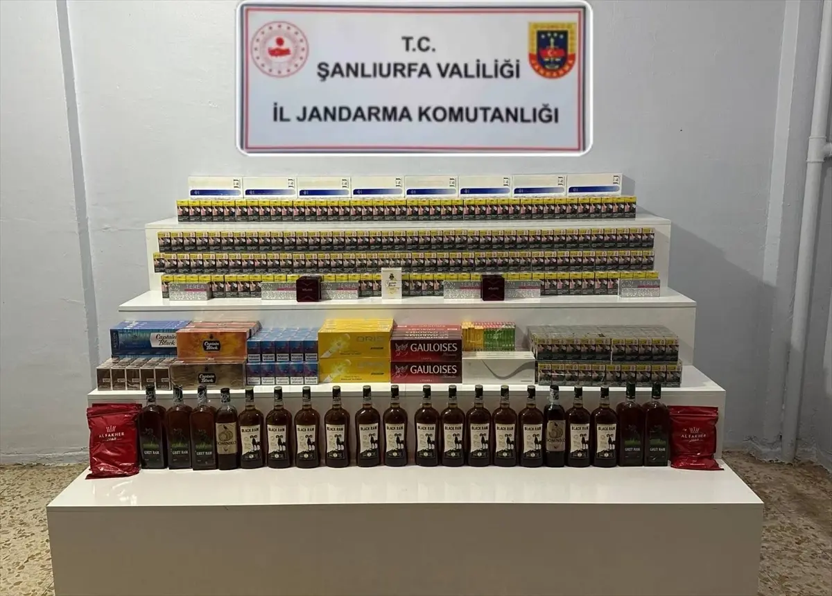 Şanlıurfa'da gümrük kaçakçılığı operasyonunda 62 şüpheliye adli işlem yapıldı