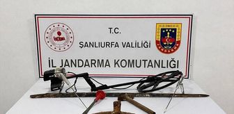 Şanlıurfa'da kaçak kazı yapan 2 zanlı suçüstü yakalandı