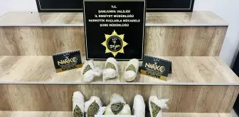 Şanlıurfa'da uyuşturucu operasyonunda yakalanan 2 şüpheliden biri tutuklandı