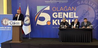 Sen Tekirdağ Şube Başkanlığına yeniden Hüseyin Avni Yeniay seçildi