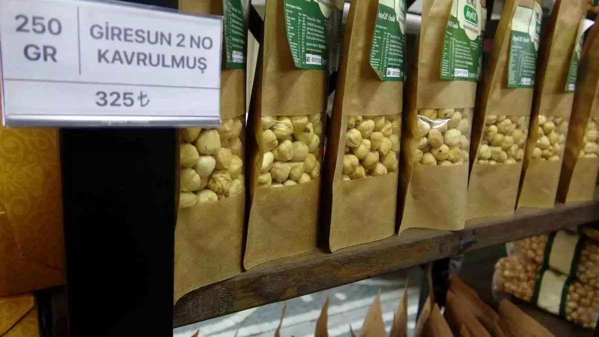 Serbest piyasada ucuzlayan fındık raflarda el yakıyor