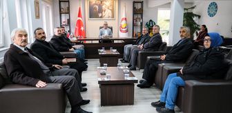 Seydişehir Belediye Başkanı Hasan Ustaoğlu, siyasi parti ilçe başkanlarıyla buluştu