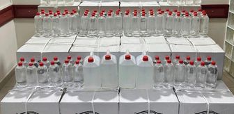 Sinop'ta sahte içki operasyonunda bir kişi yakalandı