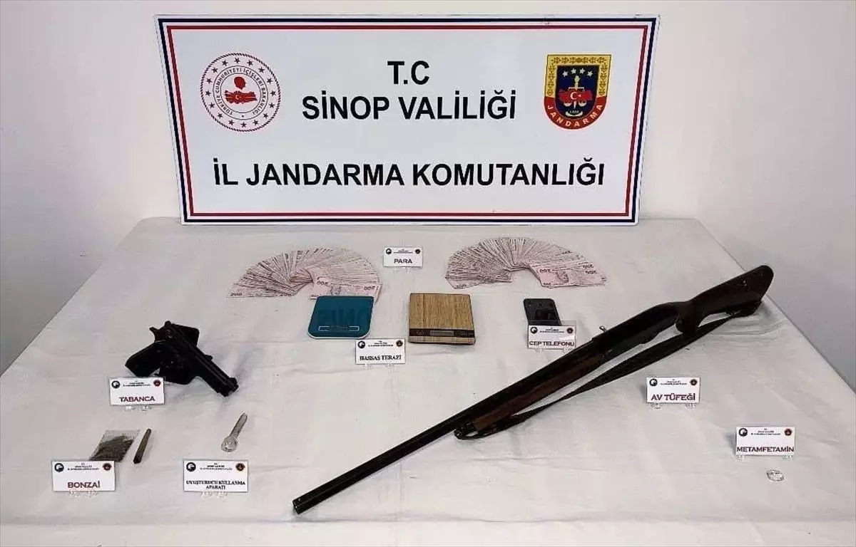 Sinop'ta uyuşturucu operasyonunda 2 kişi tutuklandı
