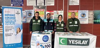 Şırnak'ta 'Dünya Sigarayı Bırakma Günü' kapsamında etkinlik düzenlendi