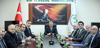 Su Yönetimi Değerlendirme Toplantısı, DSİ 11. Bölge Müdürlüğünde yapıldı