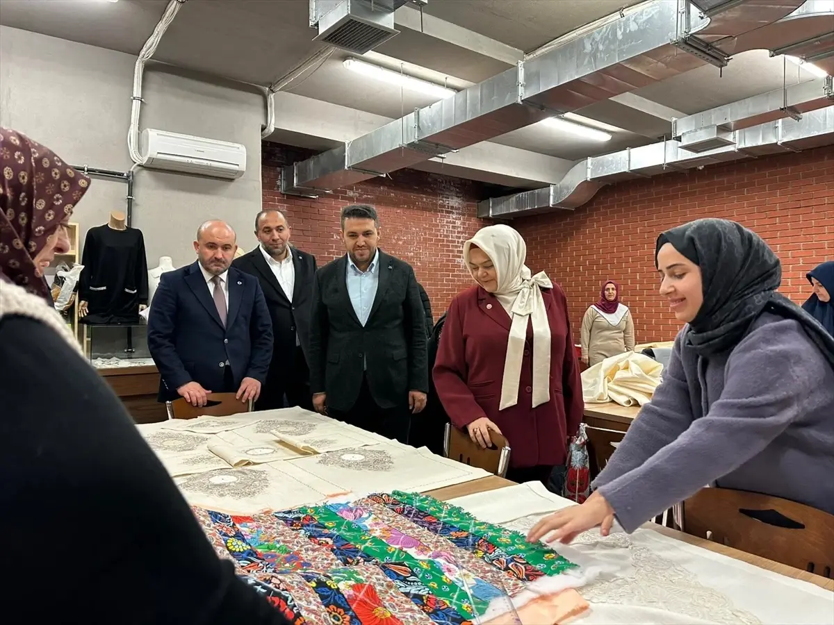 TBMM Milli Eğitim, Kültür, Gençlik ve Spor Komisyonu Başkanı Gürcan'dan TÜGVA ve YEDAM'a ziyaret