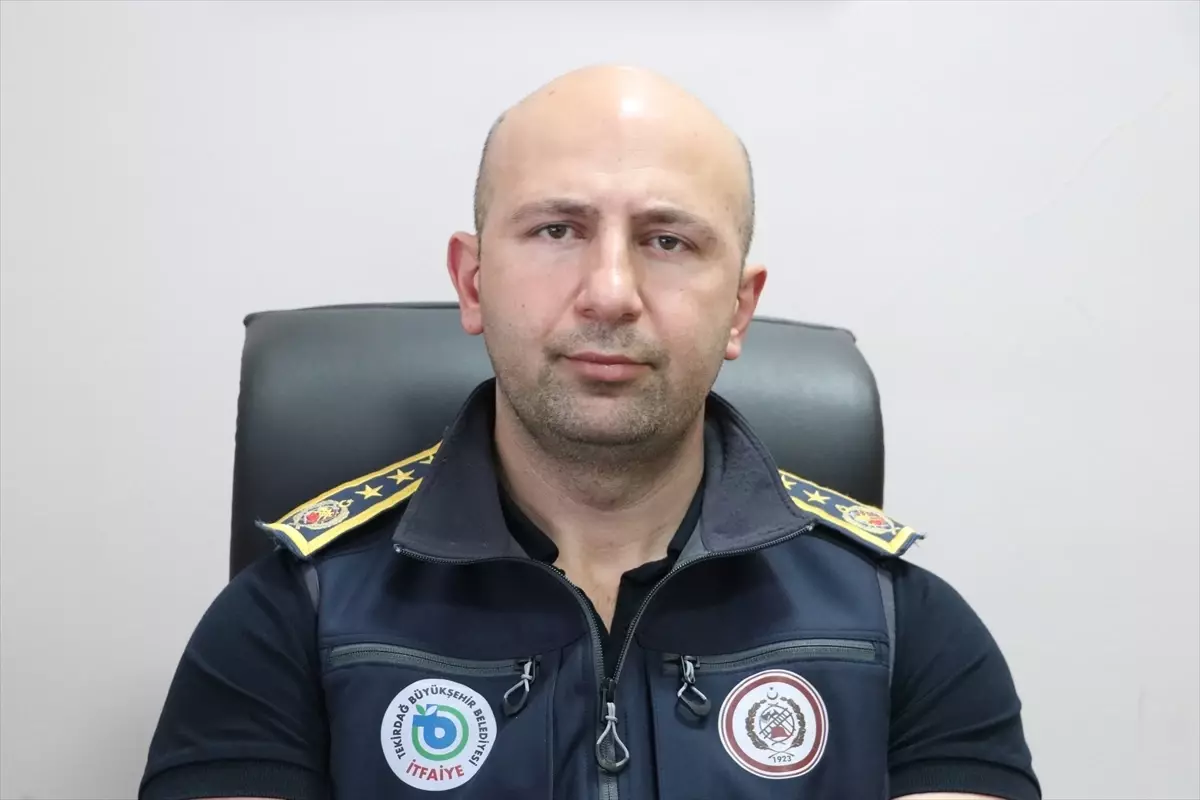 Tekirdağlı itfaiyeci, 6 Şubat depremlerinde unutamadığı anları anlattı