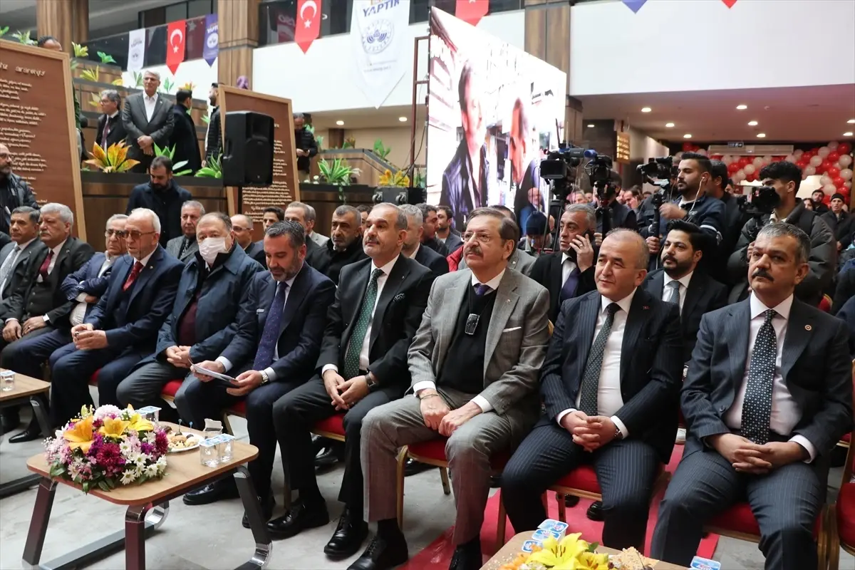 TOBB Başkanı Hisarcıklıoğlu, Elazığ'da fuar açılışında konuştu Açıklaması