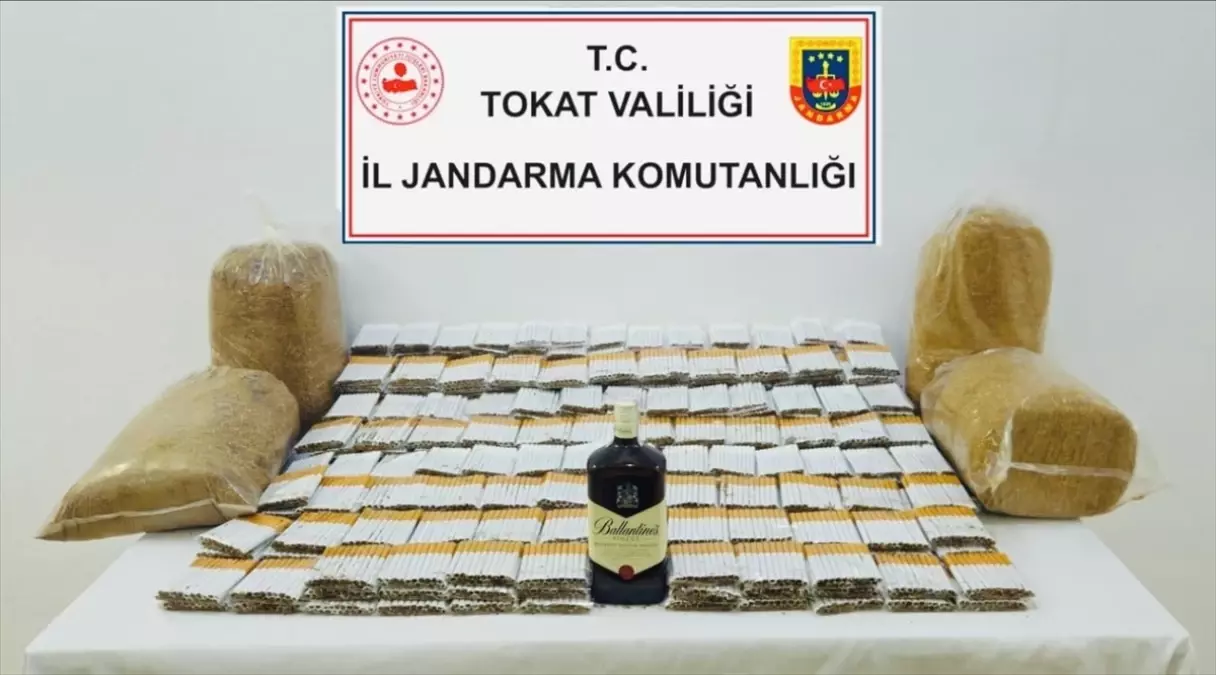 Tokat'ta 71 bin 300 makaron ele geçirildi