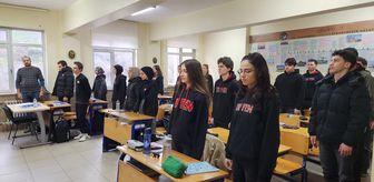 Trabzon'da 6 Şubat depremlerinde hayatını kaybedenler için saygı duruşunda bulunuldu