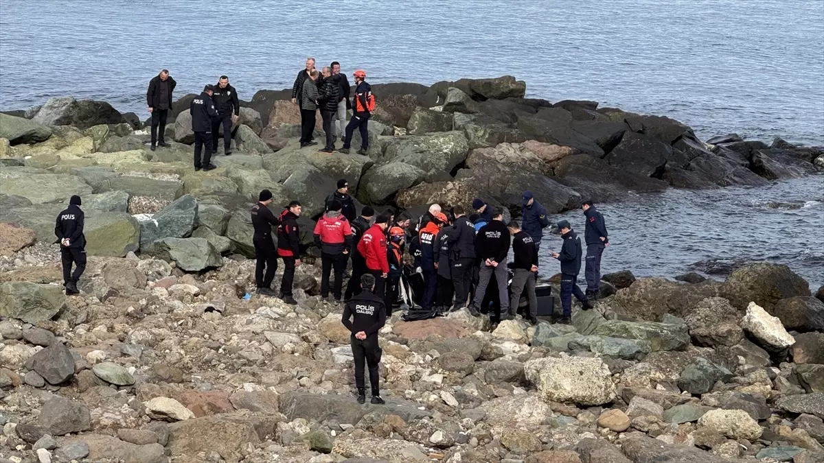 Trabzon'da denize düşen kişinin cesedi bulundu