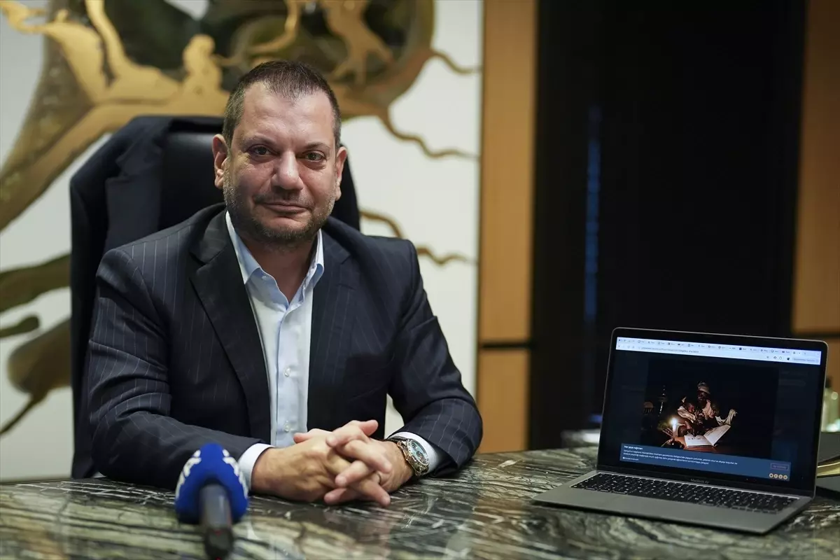 Trabzonspor Kulübü Başkanı Ertuğrul Doğan, AA'nın 'Yılın Kareleri' oylamasına katıldı