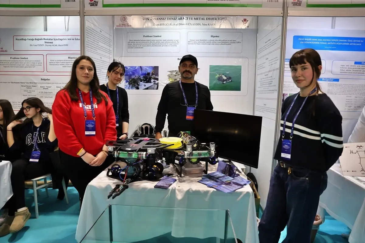 TÜBİTAK 57. Lise Öğrencileri Araştırma Projeleri Bölge Yarışması Samsun'da başladı