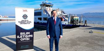 Turgut Özal Üniversitesince Atabey Feribotu'nda 'Bilim Kafe' söyleşisi düzenlendi