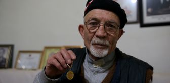 Türk Silahlı Kuvvetlerini Güçlendirme Vakfına bağışı dolayısıyla aldığı berat ve madalyasına gözü gibi bakıyor