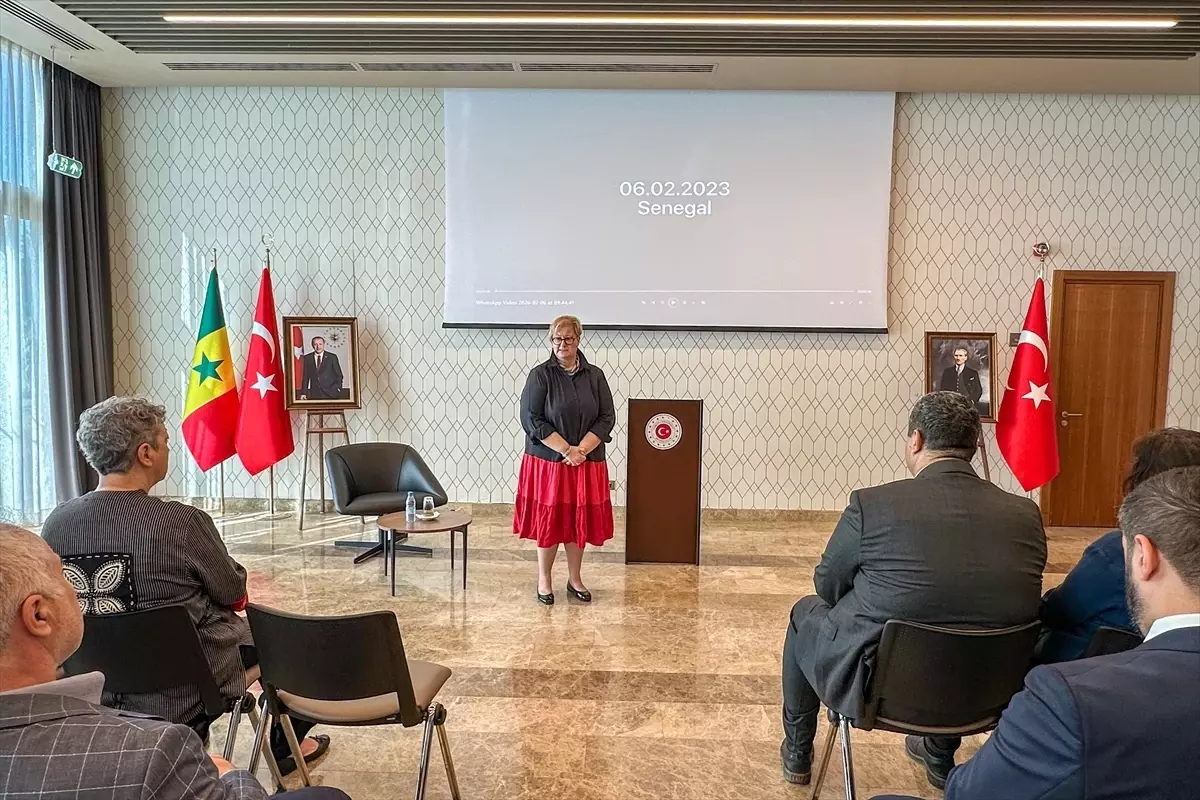 Türkiye'nin Dakar Büyükelçiliğinde 6 Şubat depremleri anma programı düzenlendi