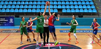 U-14 Kızlar Bölge Şampiyonası maçları Edirne'de sürüyor
