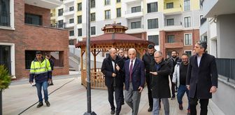 Ümraniye Belediye Başkanı Yıldırım'dan Hekimbaşı Kentsel Dönüşüm Projesi'ne ziyaret