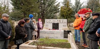 Yaşar Sevim, kabri başında anıldı