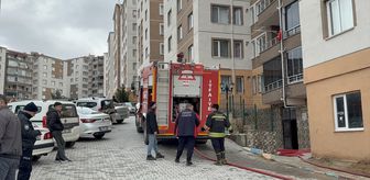 Yozgat'ta apartman dairesinde çıkan yangın söndürüldü